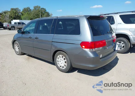 2009 Honda Odyssey Lx из США, поврежденный, VIN 5FNRL38289B040475